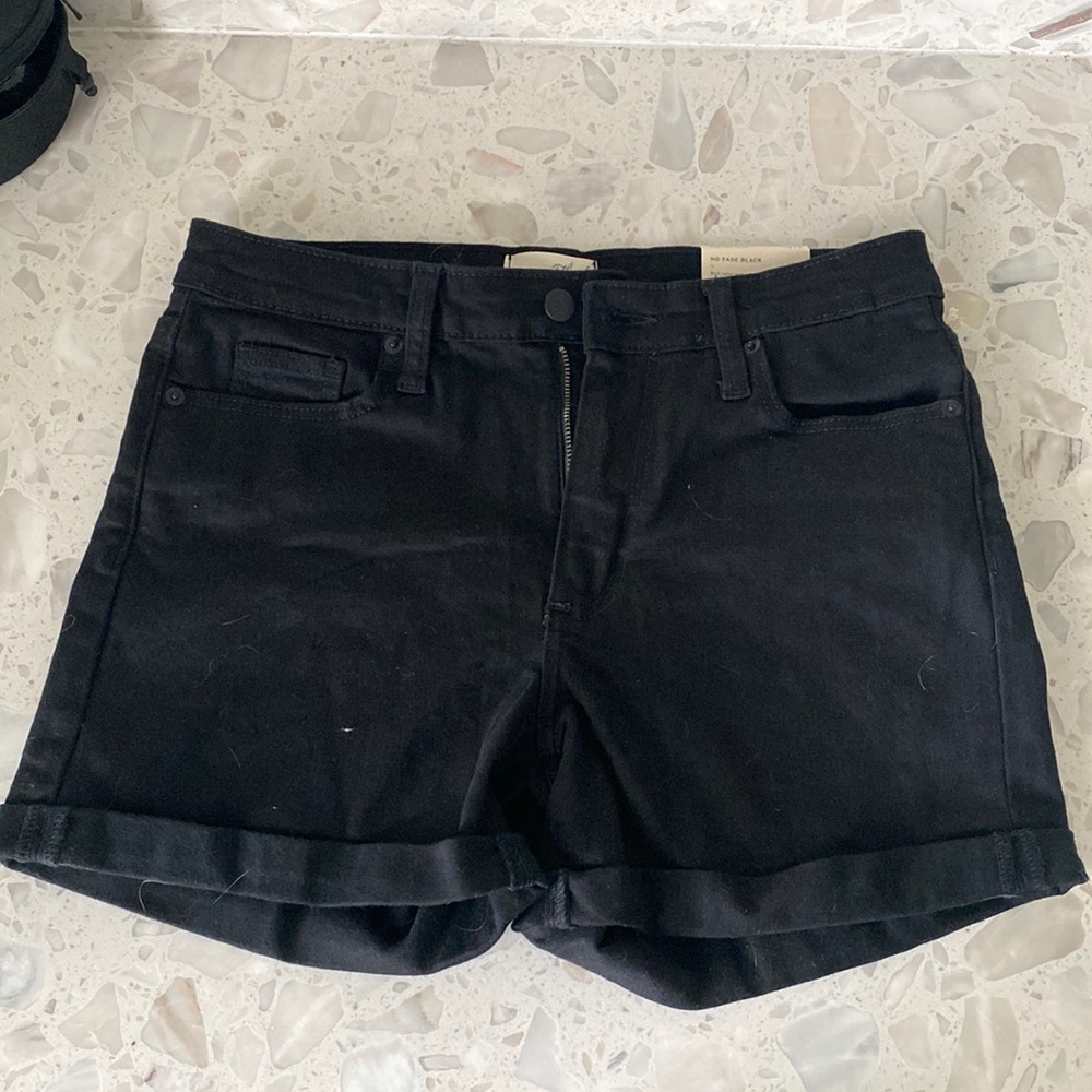 Black shorts